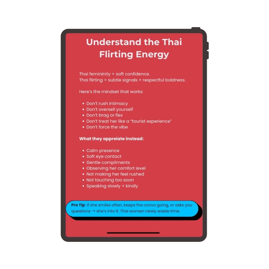 How to Flirt with Thai Women Mini Guide™