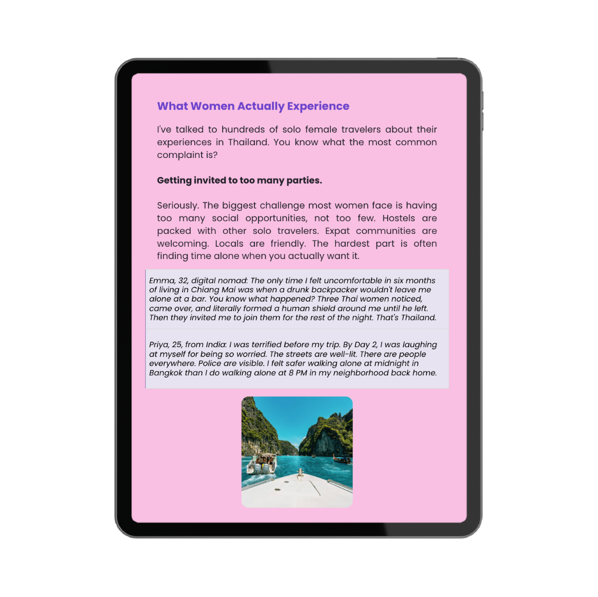 Solo Female Travel in Thailand Guide™