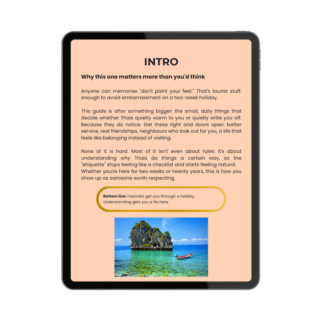 Thailand Culture & Etiquette Guide™ 2026